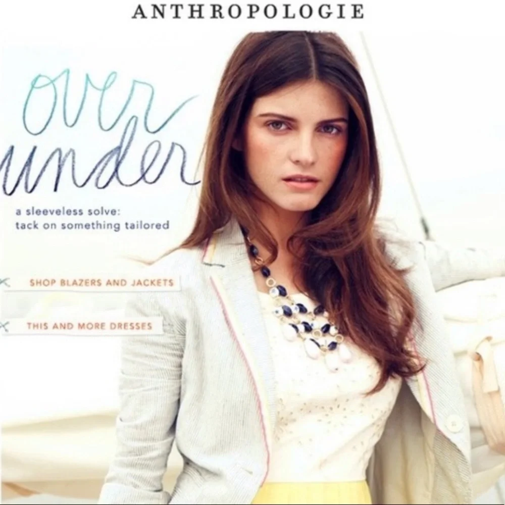 Anthropologie Cartonnier sunglow striped blazer 2